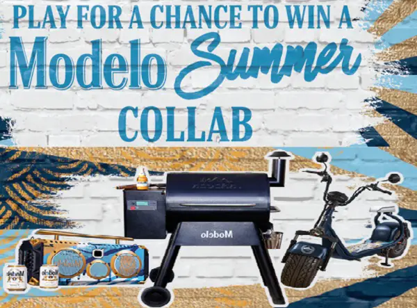 Modelo Summer Instant Win Game Giveaway: Win Free Scooters, Grills & More