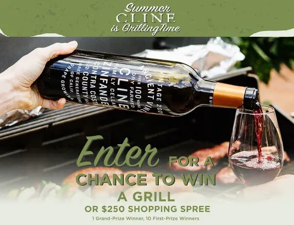 Summercline Sweepstakes: Win Free Grill & $250 Shopping Spree (10+ Winners)