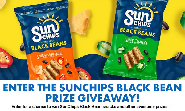 Sunchips Black Bean Sweepstakes (30 Winners)