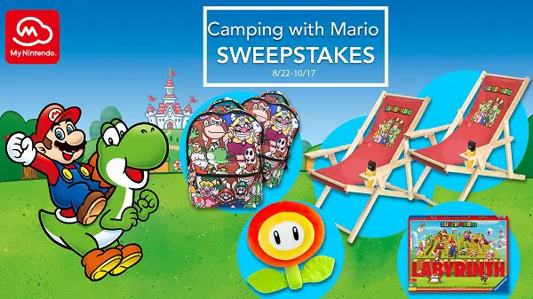 Win Super Mario Camping Gear for Free (5 Winners)