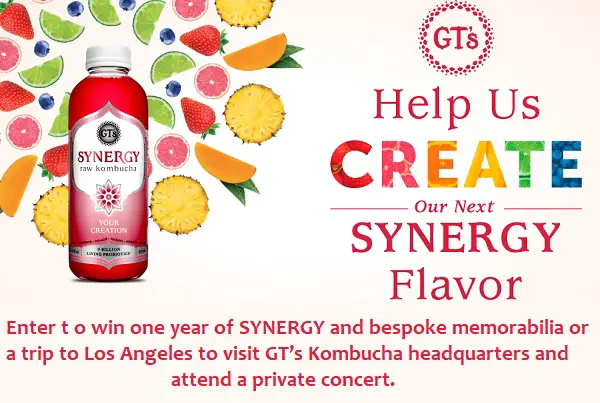Synergy Flavor Creation Contest: Win a trip to LA, Year's Supply of Synergy products and More!
