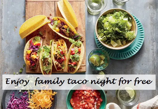 Camarena Tacos & Tequila Sweepstakes: Win Free Gift Card for Family Taco Night
