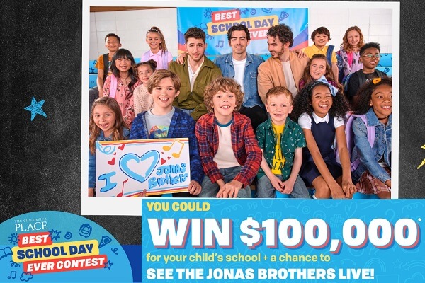 The Best School Day Ever Contest: Win $100K Cash, Jones Brothers Event Trip & Instant Win Prizes