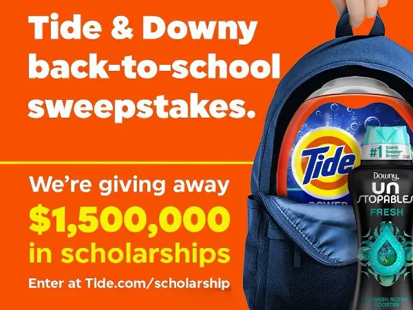 Tide $10000 Free Scholarship Giveaway (150 Winners)