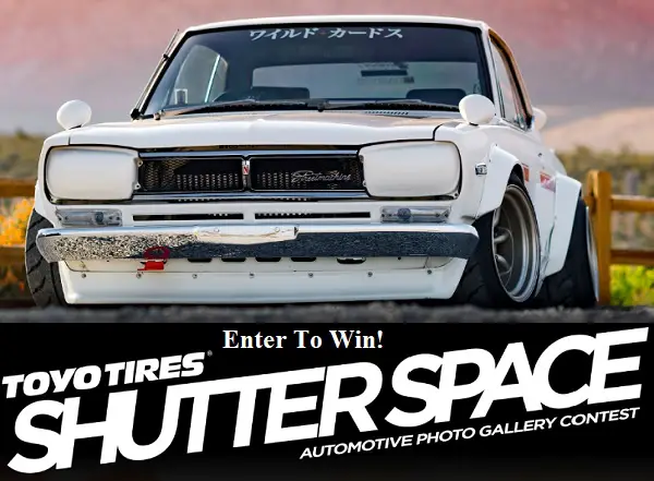 Toyo Tires Photo Gallery Contest: Win a Trip to Las Vegas & More (20 Winners)!