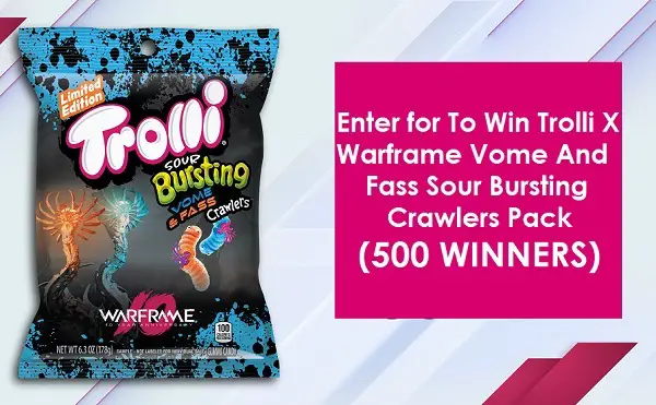 Win a Trolli x Warframe Gummy Worms for Free (500 Winners)