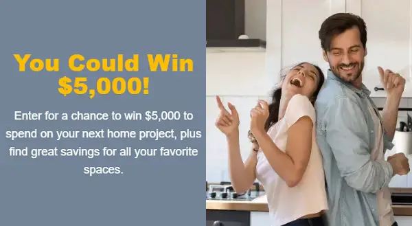 Valpak $5000 Free Home Makeover Giveaway