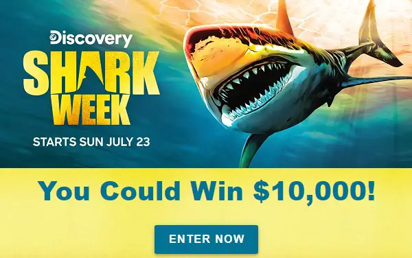Valpak Shark Week Sweepstakes: Win $10000 Cash!