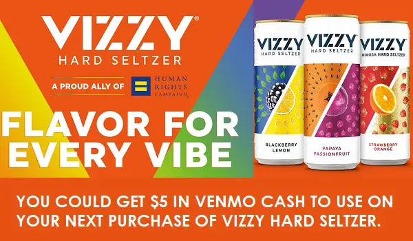 Vizzy Find Your Vibe Instant Win Game: Win $5 in Venmo Cash (800 Winners)