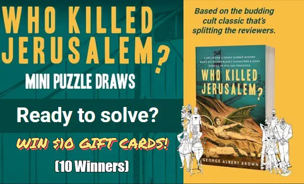 Who Killed Jerusalem Puzzle Hunt: Win $50 Free Gift Cards (10 Winners)