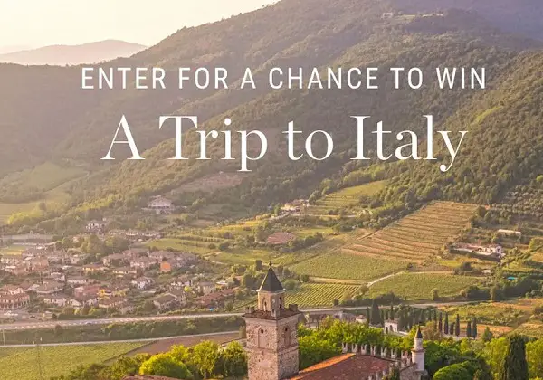 Williams Sonoma's Italy Trip Giveaway (5 Winners)