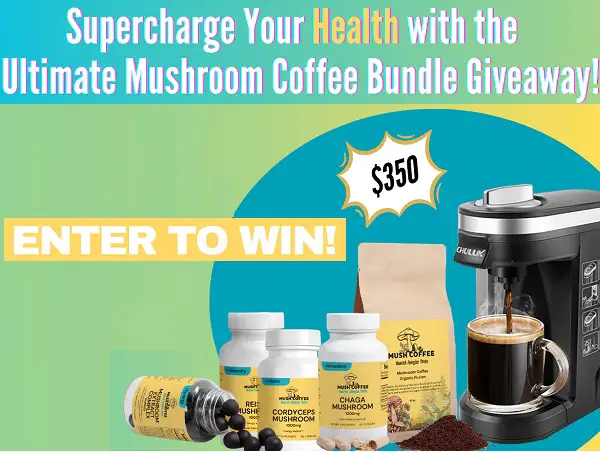 Win Free Coffee Bundle Giveaway: Win Free Coffee Maker, Supplements & More