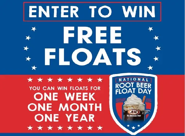 A&W Restaurants Summer Giveaway: Win a Year of Free Floats (10+ Winners)