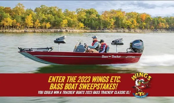 Wings Etc. Bass Tracker Classic XL Fishing Boat Giveaway