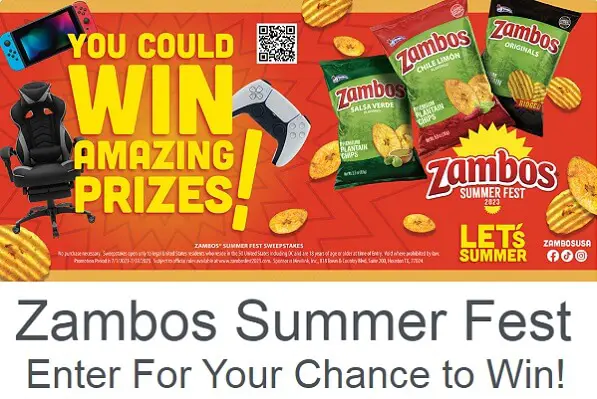 Zambos Fest 2023 Summer Giveaway: Win Free Video Game Consoles, Nintendo Switch & More