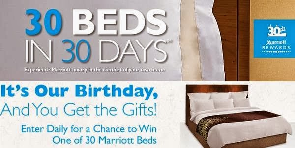 30 Beds In 30 Days Sweepstakes