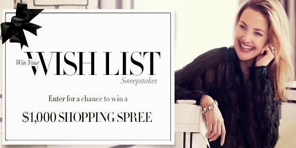 Win Ann Taylor $1,000 Shopping Spree to get Everything in your Wishlist