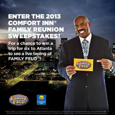 Comfort Inn Family Reunion Sweepstakes