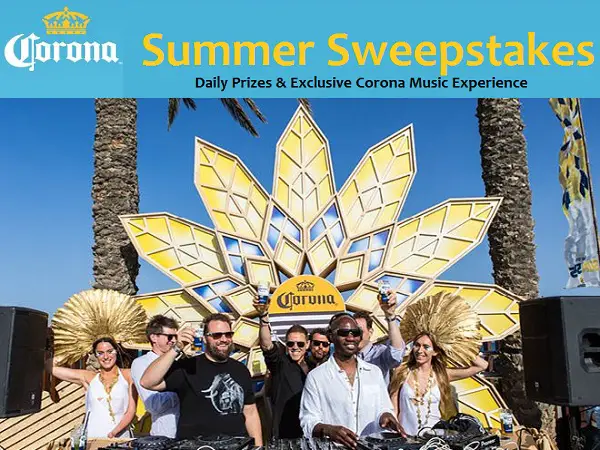 Corona Summer Live It Share It Win It Sweepstakes