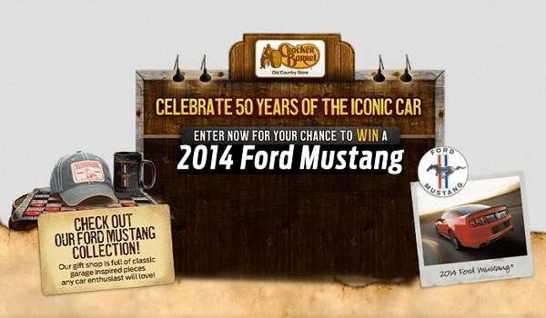 2014 Ford Mustang Sweepstakes