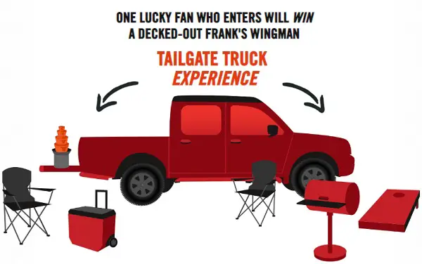 Frank's RedHot Tailgate Wingman Sweepstakes