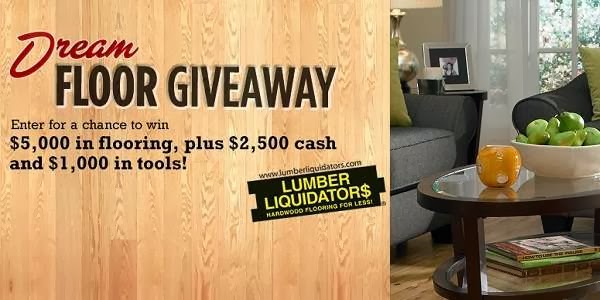 Win $5,000 flooring products from Lumber Liquidators
