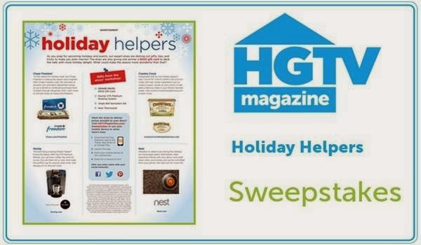 HGTV Holiday Helpers Sweepstakes