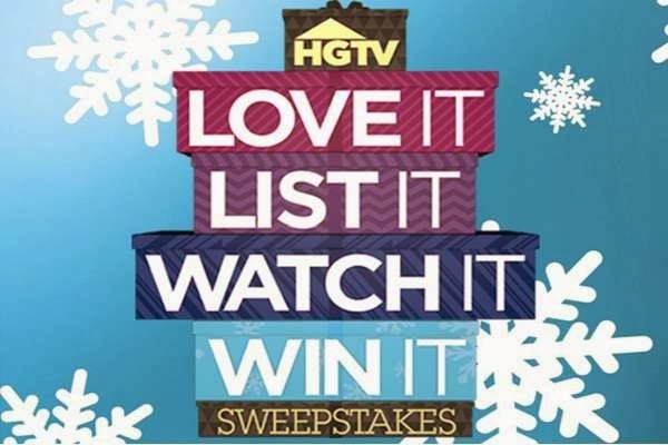 Love it List It Watch It Win it Sweepstakes