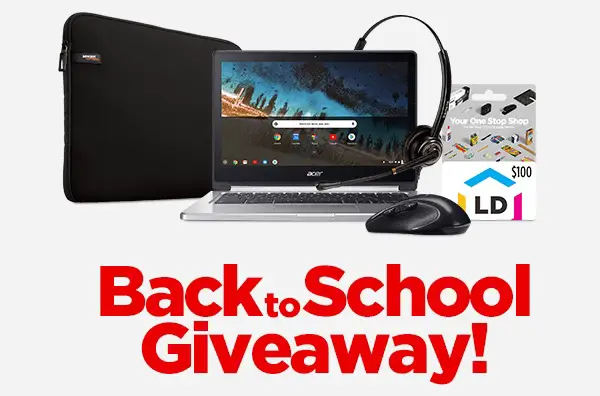 LD Products Back-to-School Giveaway