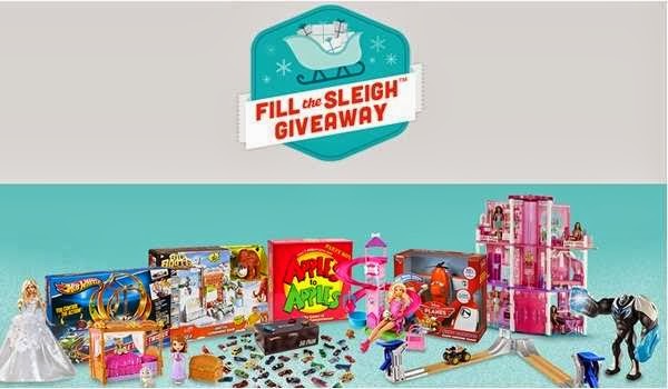 Mattel Shop Fill the Sleigh Giveaway