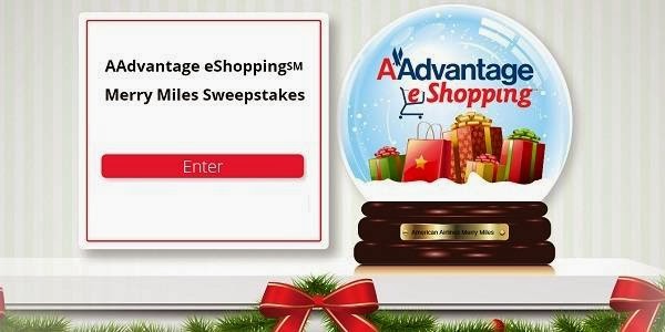 AAdvantage eShopping Merry Miles Instant Win Game