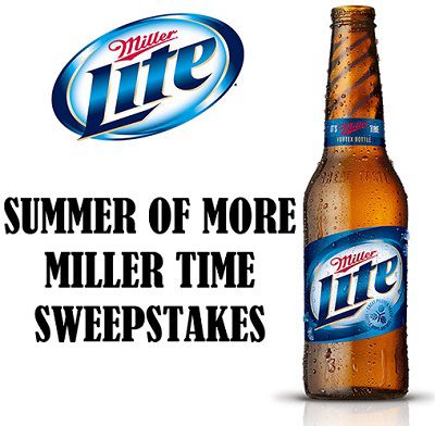 Millerlite.com Summer of More Miller Time Sweepstakes