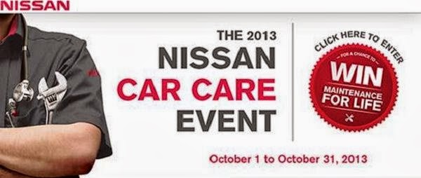 Win $5,000 in Nissan maintenance services