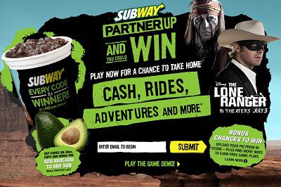 Subway Partner up and win Game