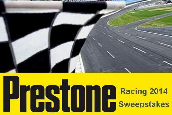 Prestone Racing 2014 Sweepstakes