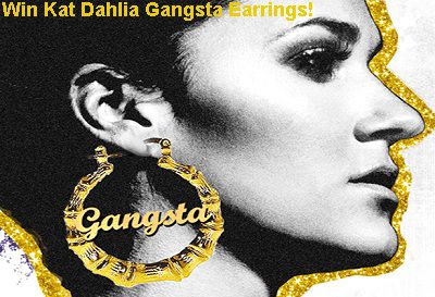 Superglued.com Kat Dahlia Gansta Earrings Giveaway