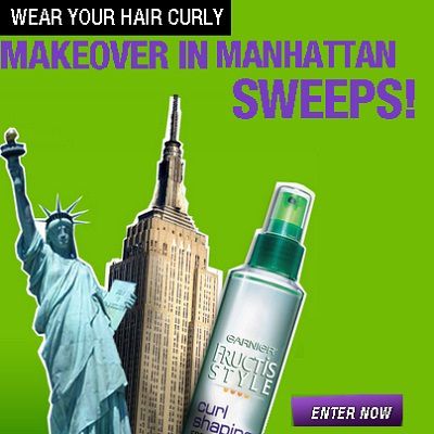 WEAR YOUR HAIR CURLY Spree in NYC Sweepstakes