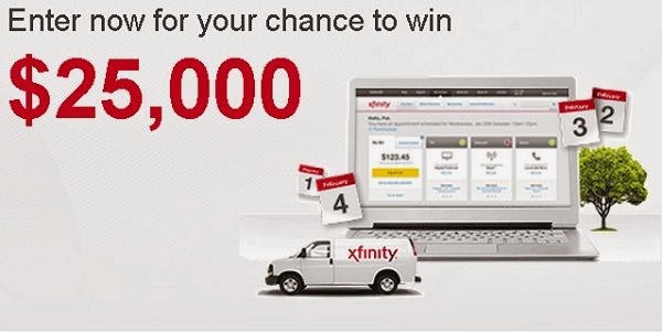 Win $25,000 in Comcast My Account Sweepstakes
