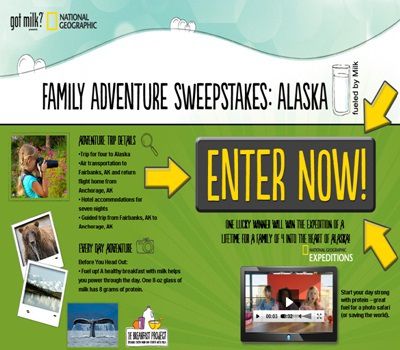 Win a Trip to Alaska in National Geographic Family Adventure Sweepstakes