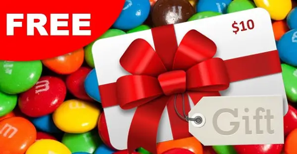 M&M’s Holiday Travel Woes Giveaway: Win a $10 Free Gift Card! (1100 Winners)