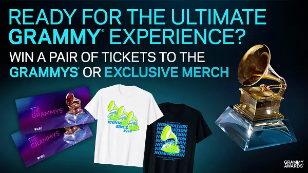 2024 Grammy Awards Giveaway: Win Free Tickets! (15 Winners)