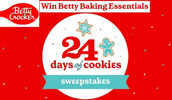 Betty Crocker 24 Days of Cookies Christmas Giveaway (24 Winners)