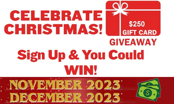 Pizza Wholesale 2023 Christmas Gift Card Giveaway (4 Winners)