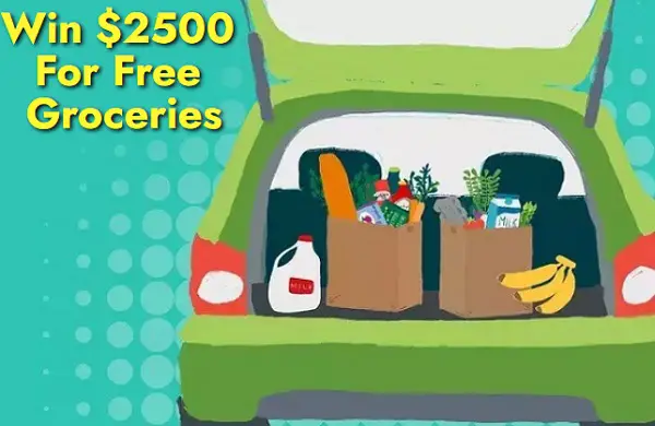Win $2500 Cash for Free Grocery Shopping