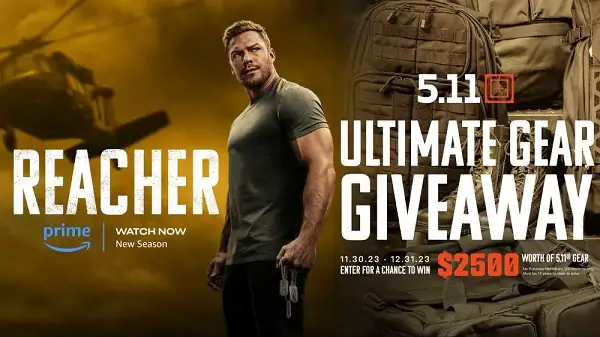 511 Tactical Ultimate Gear Giveaway: Win Free 5.11 Products & Reacher Movie Book