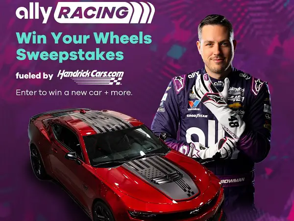 Ally Win Your Wheels Sweepstakes: Win Chevrolet Camaro SS or Trip to Nascar Cup Series