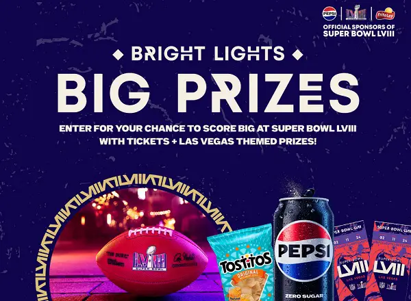 Pepsi Big Game Giveaway 2023: Win Trip to Super Bowl LVIII (8 Winners)