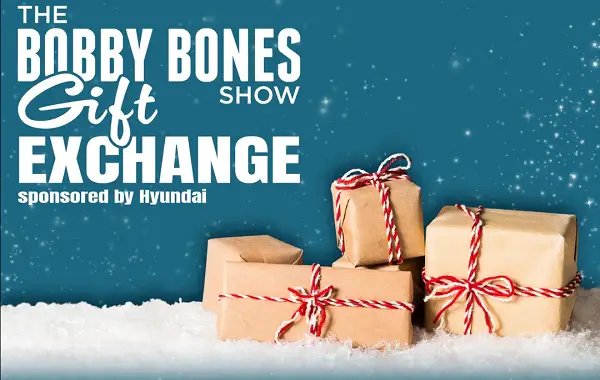 Bobby Bones Christmas Giveaway: Win Hyundai Kona, & up to $1,000 Cash Prizes