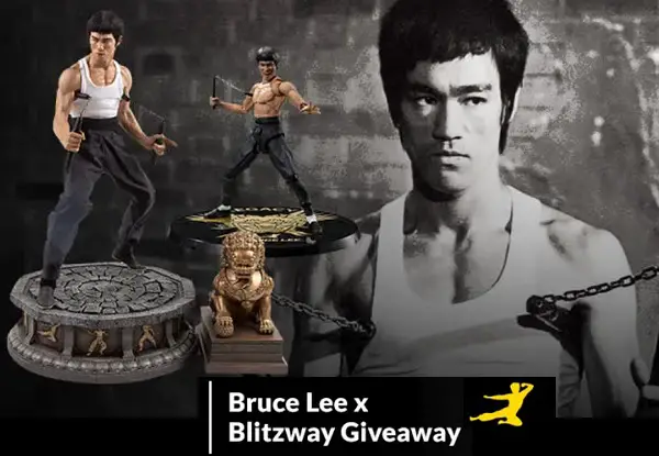 Win Bruce Lee Statue Giveaway (6 Winners)