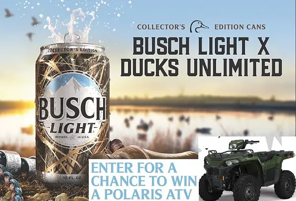 Win Busch Light ATV Giveaway (5 Winners)